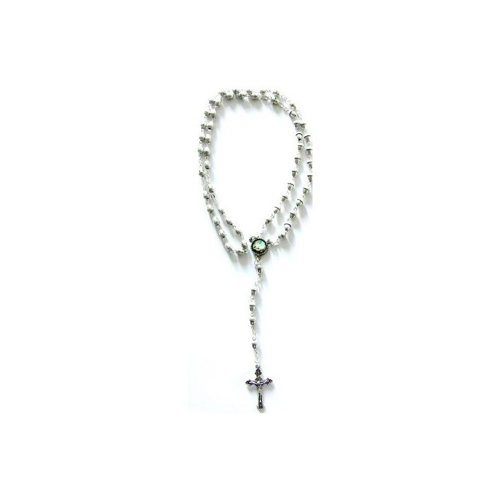 {
  "text": "metal rosary - walnut (with clasp)"
}