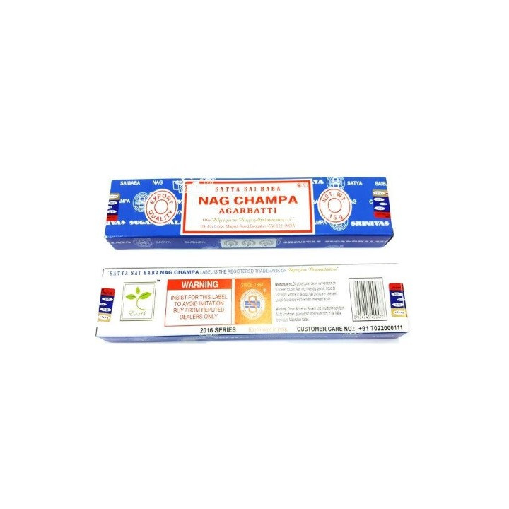 {
  "product_name": "Nag Champa Incense 15g Satya"
}