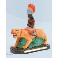 caboclo rey da mata – 40cm