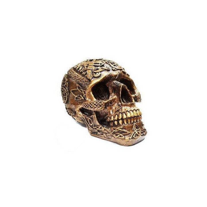 golden skull – 18cmx11cmx11cm