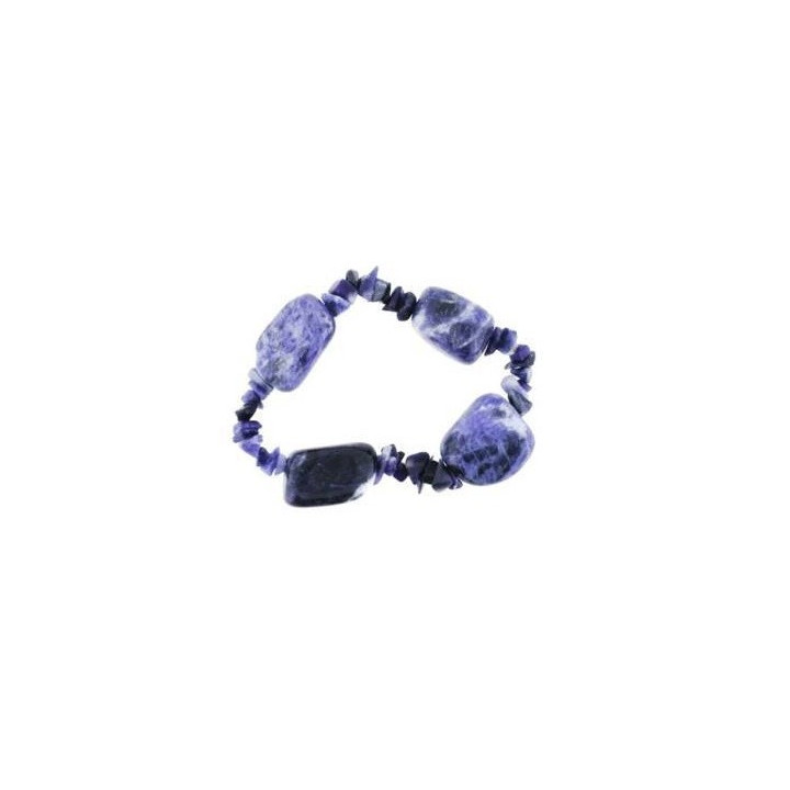 sodalite bracelet – 4 stones