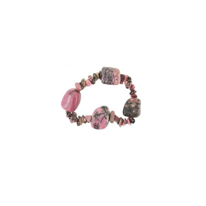 {
  "text": "rodonite bracelet – 4 stones"
}