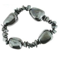 pulsera de hematites – 4 piedras