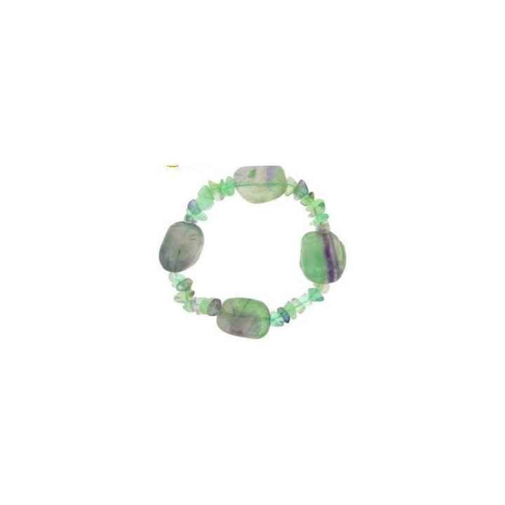 pulsera de fluorita – 4 piedras