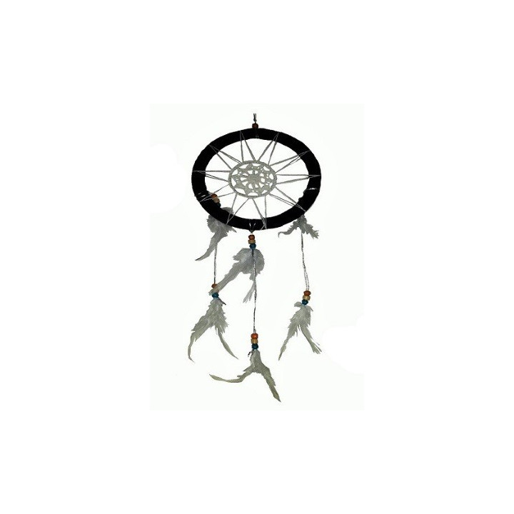 web green dreamcatcher – 16cm