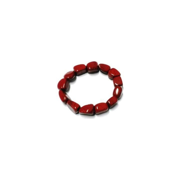 {
  "text": "red jasper bracelet – stones"
}