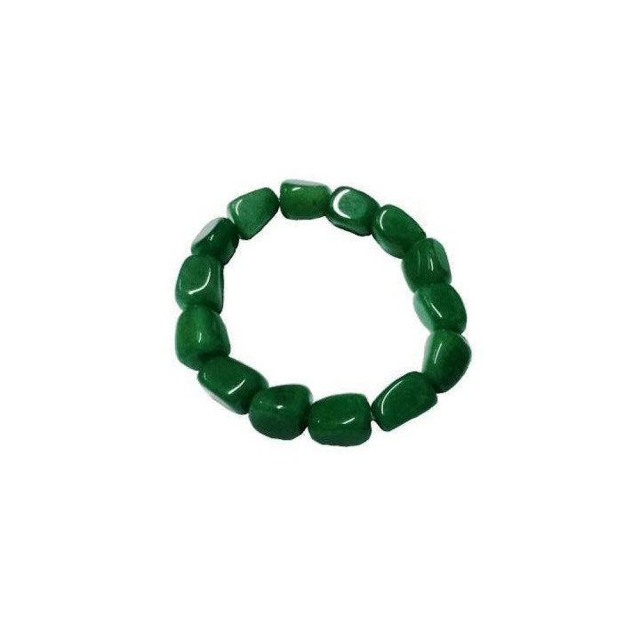 pulsera de cuarzo verde - piedras