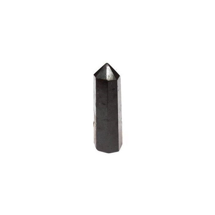 {
  "text": "black tourmaline – point (faceted)"
}