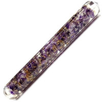 orgonite amethyst massage stick