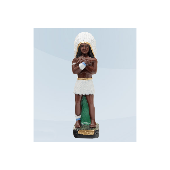 caboclo pluma blanca – 30cm