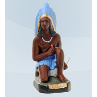 caboclo pluma azul – 40cm