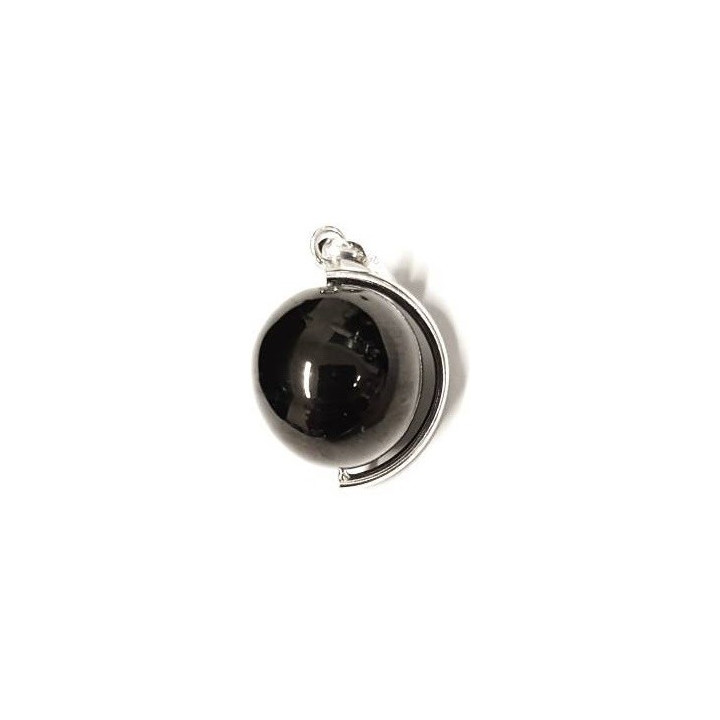 {
  "text": "shungite pendant – ball"
}
