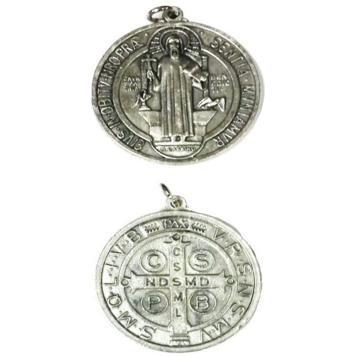 {
  "text": "St. Benedict medal – large"
}