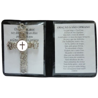 {
  "text": "saint ciprian cross – white background"
}