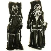 {
  "text": "Vodu (voodoo) cloth dolls – black couple"
}