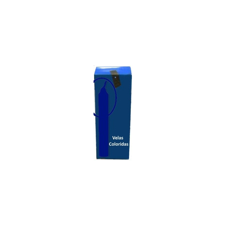 {
  "text": "box of 20 dark blue candles (20×20)"
}