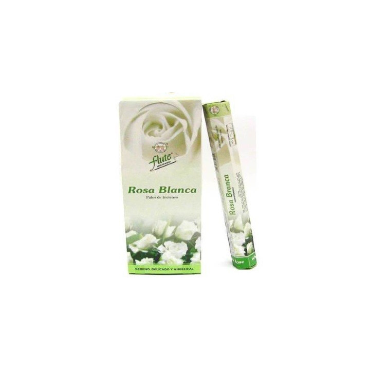incenso rosa branca – 20gr