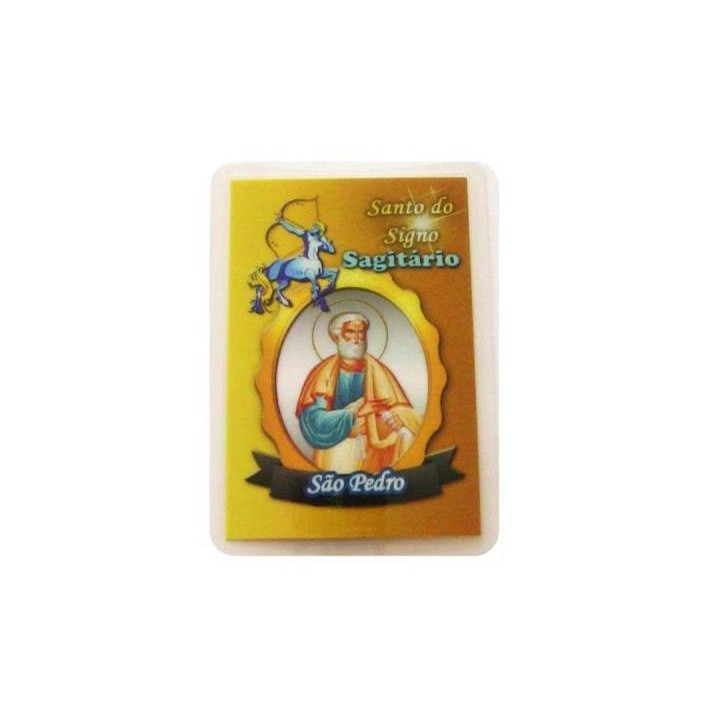 {
  "text": "zodiac card – sagittarius/st. peter"
}