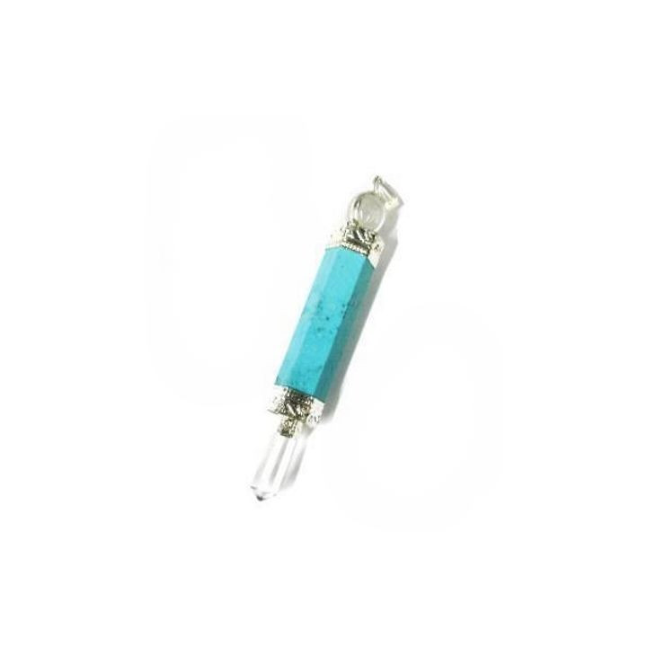 {
  "text": "small power wand – turquoise (pendant)"
}