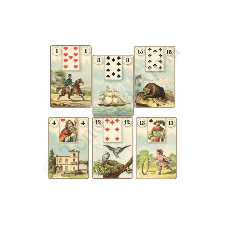 {
  "text": "gypsy deck – the cards of madame lenormand"
}