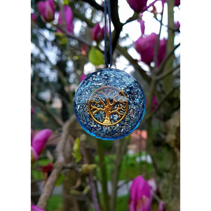 ORGONITA - COLGANTE CON COLLAR - Árbol de la Vida