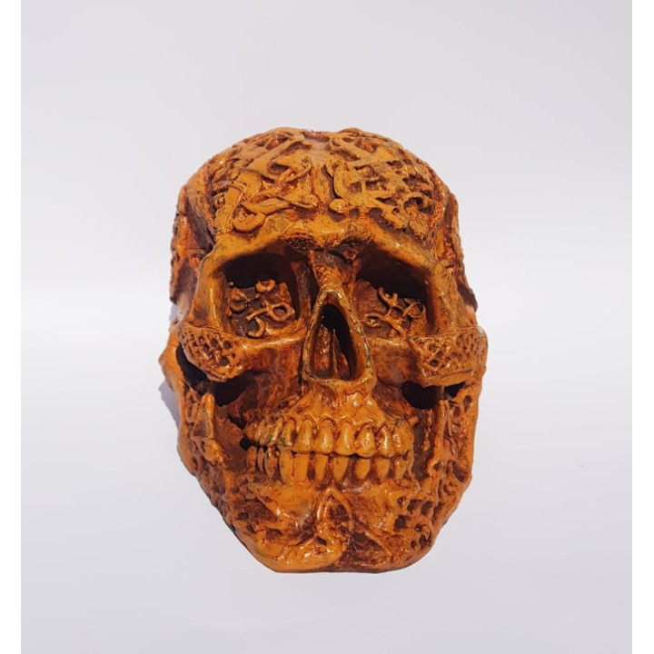 {
  "product_name": "Decorative Skull 2 – 18cm x 11cm x 11cm"
}