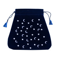 {
  "text": "tarot bag – moons and stars"
}
