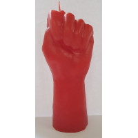 Red Fist Candle - Large