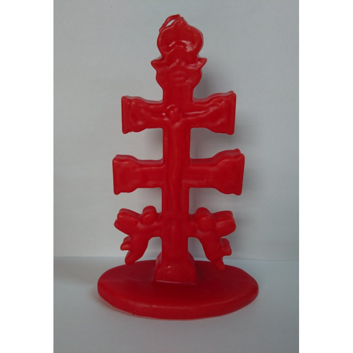 {
  "name": "Red Caravaca Cross Candle - Large"
}