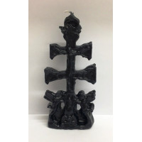 {
  "name": "BLACK CARAVACA CROSS CANDLE - LARGE"
}