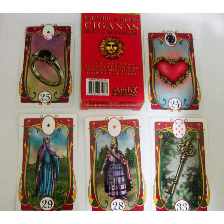 Baralho de Cartas Ciganas