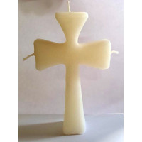 {
  "product_name": "WHITE WISH CROSS CANDLE - 3 WICKS"
}