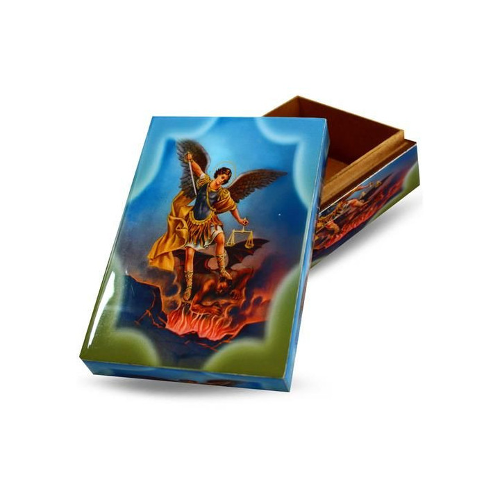 {
  "name": "Wooden Box Archangel Michael 15x10cm"
}