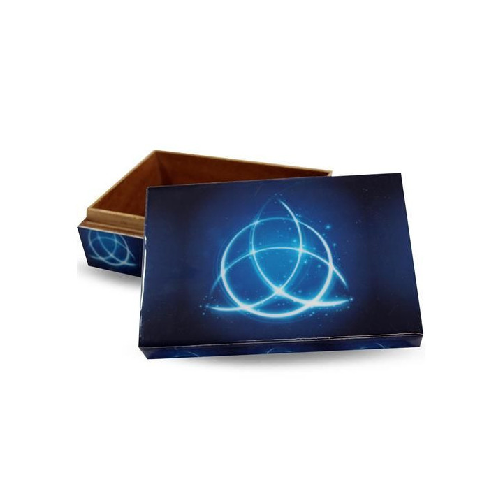 Caixa Madeira Triqueta - 15cm X 10cm