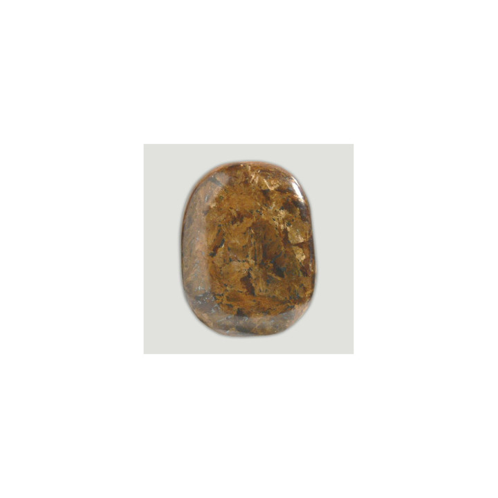 Bronzite - flat average 3/4cm