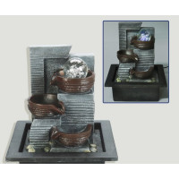 {
  "name": "Silver Tower Fountain with Ball - Resin"
}