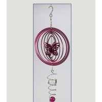 {
  "product_name": "Steel Spinner - 3D Butterfly and Spiral with 2 Balls"
}