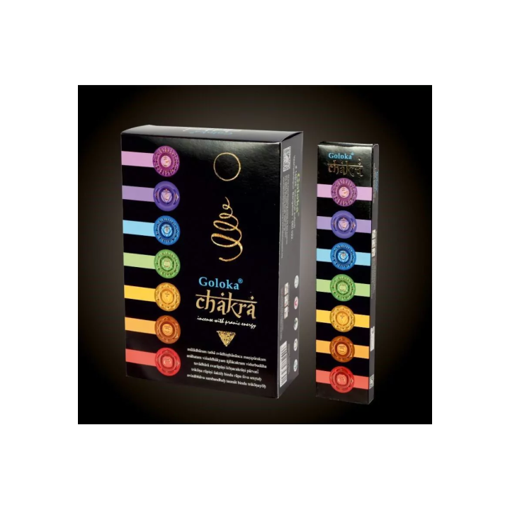 {
  "name": "Mysterious Goloka Incense - 7 Chakras - 15g"
}