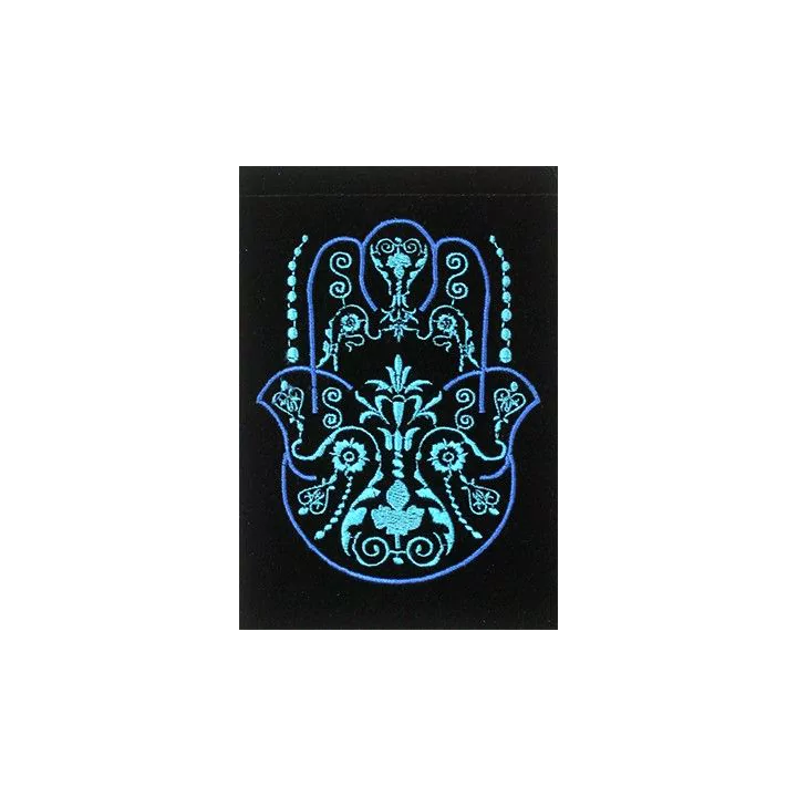 {
  "name": "Velvet Bag - Hamsa Hand"
}