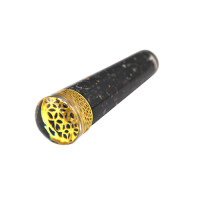 {
  "product_name": "Black Tourmaline Orgonite and Flower of Life Massage Wand"
}
