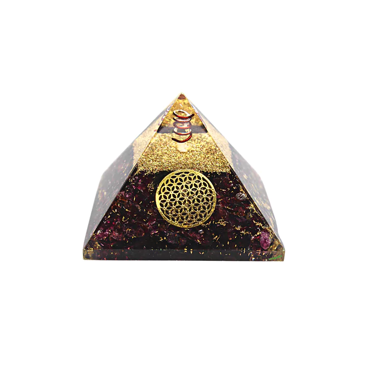 {
  "product_name": "orgonite pyramid garnet – 7 x 7"
}