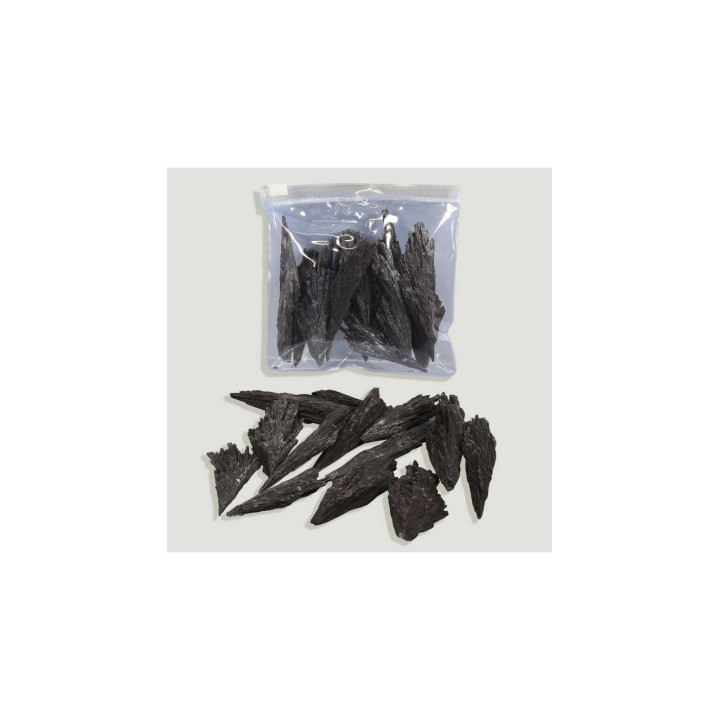 {
  "product_name": "Black Kyanite - Witch's Broom - 100g Bag"
}