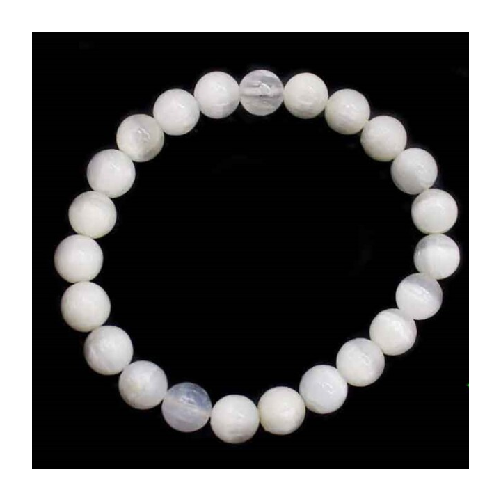 {
  "text": "Selenite Bracelet - Balls"
}