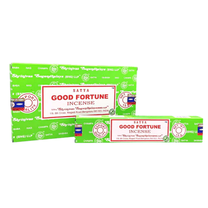 Incenso Boa Fortuna 15Gr Satya