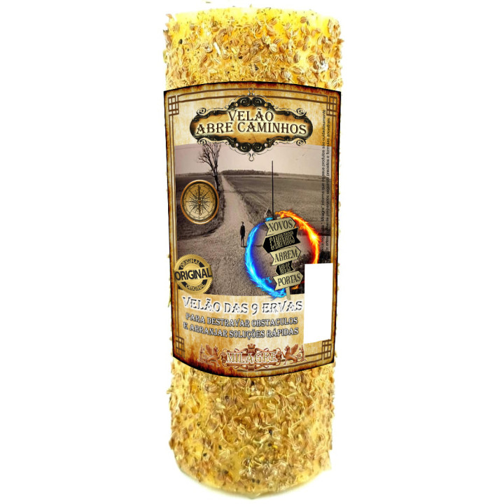 vela abre caminho de hierbas