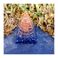 Pyramid Orgonite - Nubia - Blue