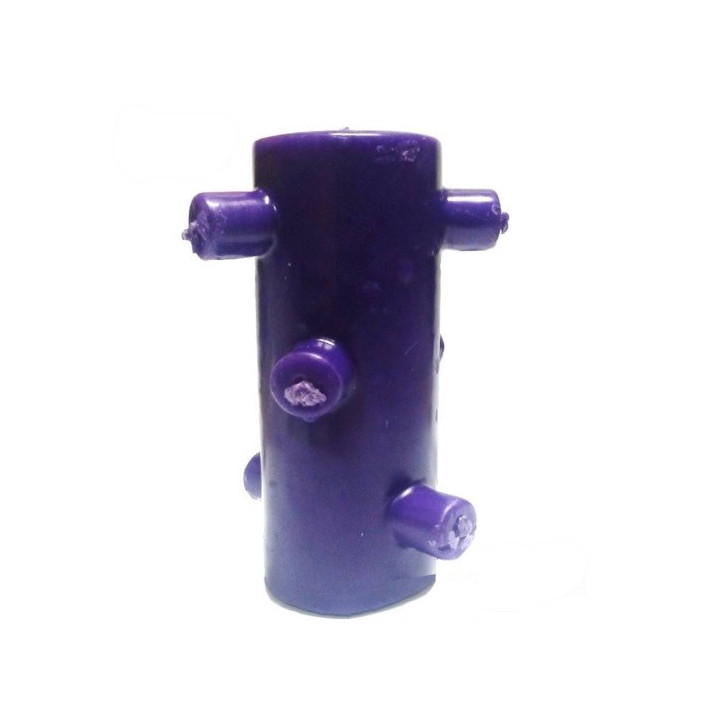 vela 7 mechas roxo – vence inimigo