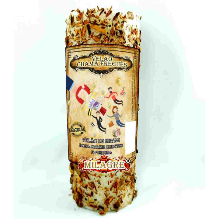 {
  "product_name": "Velão Chama Freguês - herb candle"
}