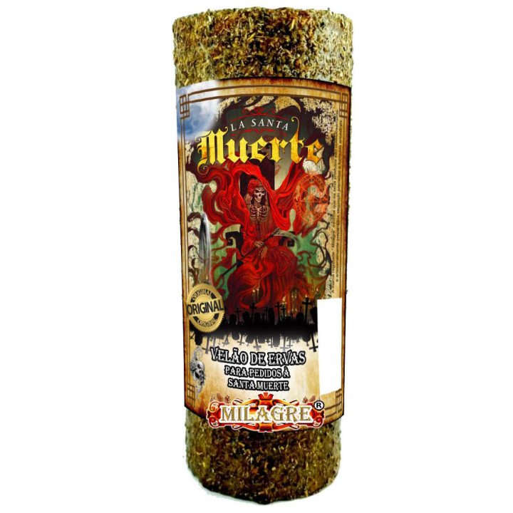 {
  "product_name": "La Santa Muerte Vigil Light - Herb Candle"
}