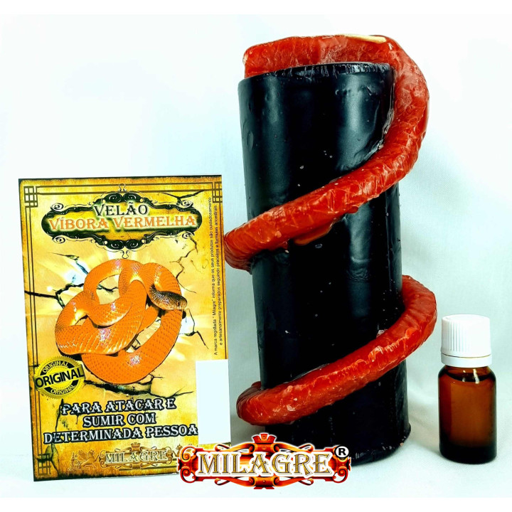 ritual – vela da víbora rojo